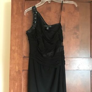 Aidan Mattox | Black Cocktail Dress